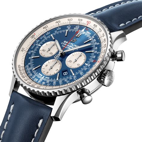 breitling navitimer chronograph iced out|breitling navitimer chrono 46mm watch.